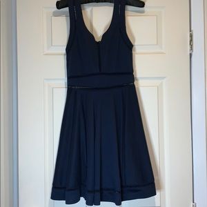 Navy blue dress